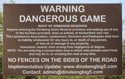 No Fence Warning